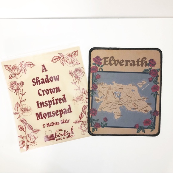 The Bookish Box Shadow Crown Mouse Pad - Picture 3 of 6